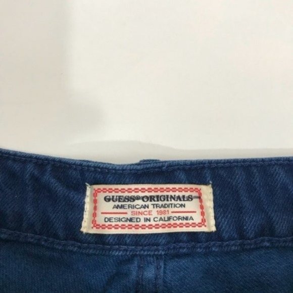 GUESS  Mid-Rise Denim Shorts - Picture 5 of 8